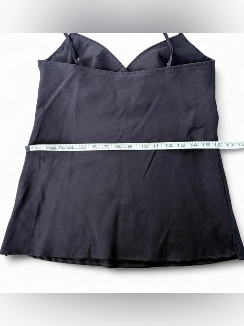 Stetson Black Spaghetti-Strap Camisole with V-Neck - Picture 3 of 4